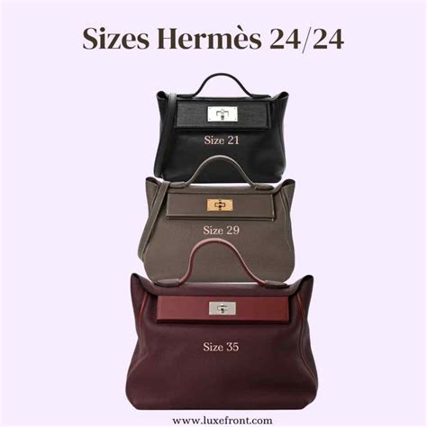 hermes 24 24 size 29